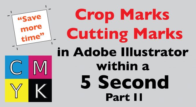 Crop Marks or Cutting Marks