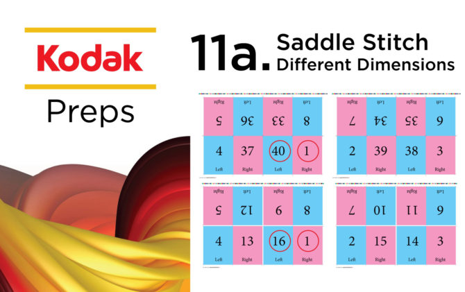 Different dimensions of saddle stitch technique tutorial