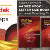 23. How to convert A4 Book into Letter Size Book – Kodak Preps – Urdu & Hindi | Ai